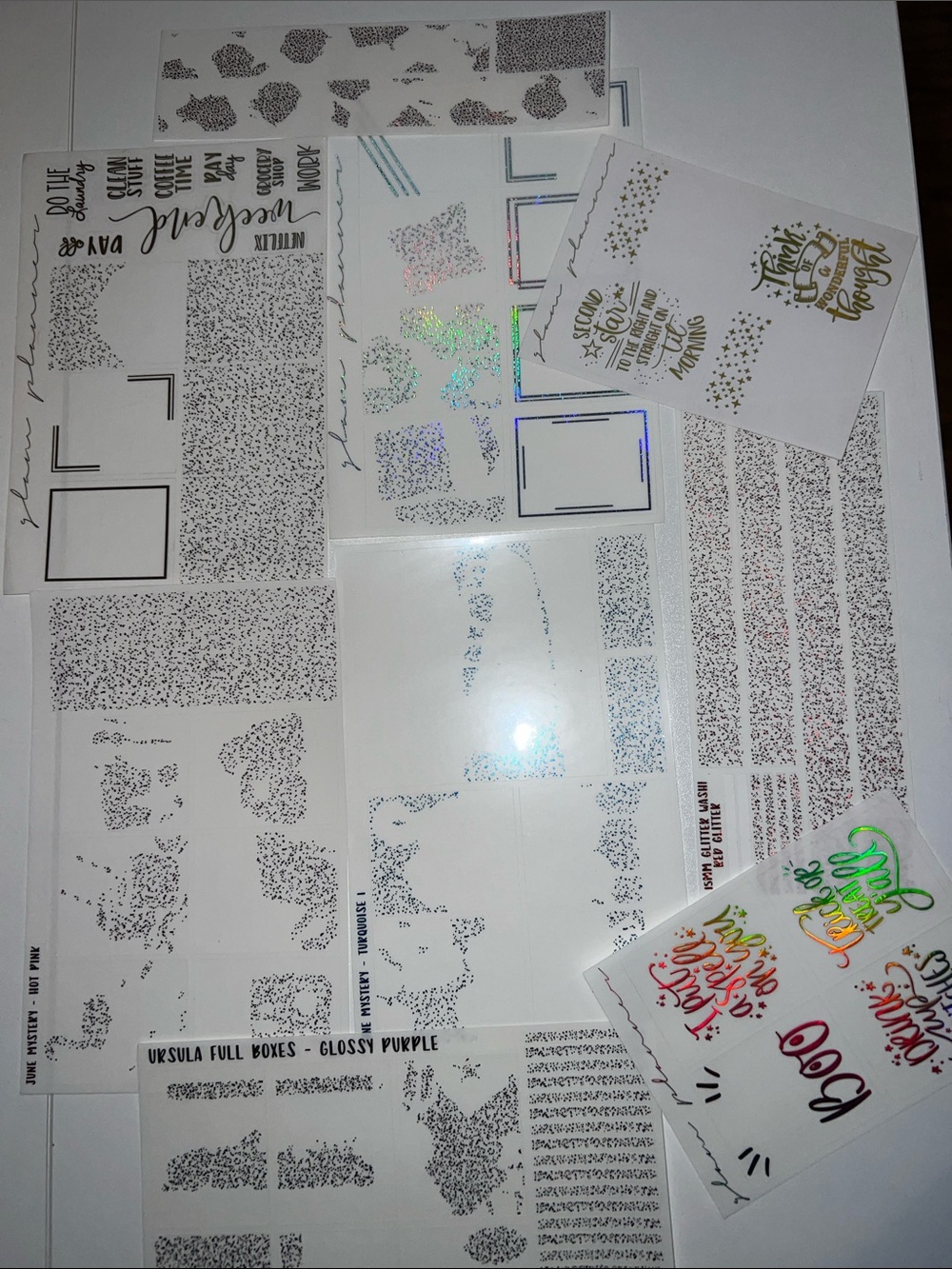 Planner Sticker Sheets - Glam Planner - Picture 9 of 13